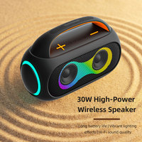 Altavoces Bluetooth Portátiles de Alta Gama para Exteriores 2026 con Asa de Transporte y Efectos de Iluminación LED, Altavoz para Fiestas