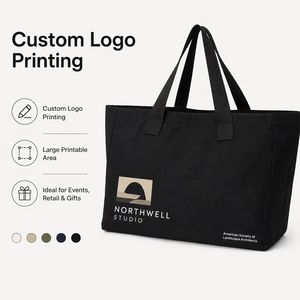 Fashion Canvas Lady Shoulder Handbag with Zipper Closure, <b>Long</b> Handle Daily Shopping <b>Bag</b> Customizable Logo & Color - Product Image 5