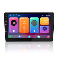 Evrensel 9 inç IPS Tam Dokunmatik Araç Multimedya Oynatıcısı, Dahili GPS, Kablosuz CarPlay ve Android İşletim Sistemli Ses Sistemi