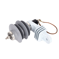 Parafoudre YH10W-12 haute tension Composite métal oxyde de Zinc bonne qualité parafoudre LA Gapless