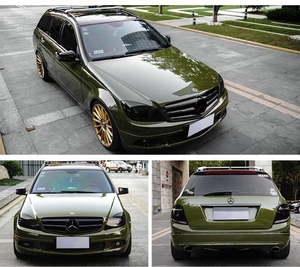 Haute qualité Super brillant PET Roll Royce Combat vert voiture carrosserie Wrap vinyle <span class=keywords><strong>Film</strong></span> Original peinture Protection PVC TPU couleur vinyle PPF - Product Image 6