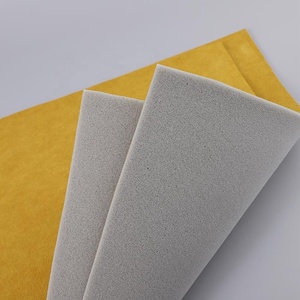 <span class=keywords><strong>Tissu</strong></span> en mousse de polyester laminé sur mesure, avec envers en mousse fine et maille suédée, pour revêtement de toit automobile, doublure de toit automobile, housses de siège - Product Image 5