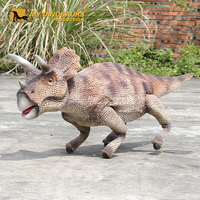 MY DINO AD-293 Dinosaur Park - Dinosaure robot interactif Triceratops, le plus populaire