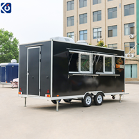 Camion de restauration entièrement équipé CAMPTRL, remorques de concession personnalisées, chariot de nourriture pour café, pizza, tacos avec cuisine complète