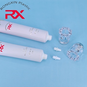 D22 10-35g Logo personnalisé Tube d'impression acrylique forme <span class=keywords><strong>de</strong></span> fleur bouchon à vis crème pour les yeux soins <span class=keywords><strong>de</strong></span> la peau hôtel produit en plastique PRC Tube <span class=keywords><strong>de</strong></span> canne à sucre - Product Image 6