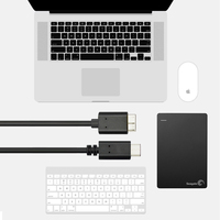 OEM fábrica tipo Micro 10 pines PVC USB controlador duro Cable Digital para ordenador portátil impresora Android dispositivos móviles inteligentes
