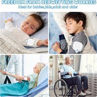 Moniteur d'urine intelligent 2026 le plus vendu, alarme d'énurésie avec fonction lumière et musique, matériau ABS, modèle H-01, garantie 1 an
