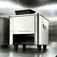 Machine à trancher la viande électrique commerciale en acier inoxydable pour bœuf, porc, jambon, fromage, légumes