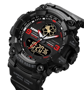 Reloj <span class=keywords><strong>Digital</strong></span> de Lujo Skmei 1818, Modelo en Oferta, Doble Hora, 5ATM, Alarma, Resistente al Agua, Personalizado, a la Moda - Product Image 2
