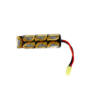 แบตเตอรี่ NiMH แบบแบน 8.4V 1600mAh ใช้ได้กับปืนอัดลม MP5 SCAR M249 M240B M60 RPK PKM <span class=keywords><strong>G36C</strong></span> M4A1 CAR15 MP5SD6 MC51 - Product Image 5