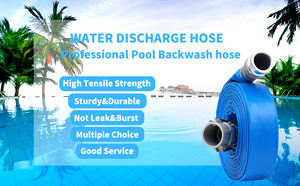 Kit Tubo Piatto Layflat in PVC Blu 100m, Tubazione Flessibile Durevole ad Alta Pressione <span class=keywords><strong>per</strong></span> Mandata Acqua <span class=keywords><strong>per</strong></span> Pompa <span class=keywords><strong>per</strong></span> <span class=keywords><strong>Irrigazione</strong></span> e Industria - Product Image 4