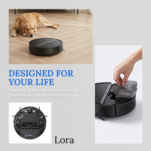 Household Robotic <b>Floor</b> <b>Cleaner</b>, Smart Sweeping Robot with High Suction & App Remote Control - Product Image 4