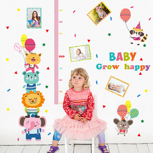 Pegatinas de pared con tabla de alturas SK9056, dibujos animados de PVC extraíbles de 60x90 para habitaciones infantiles, decoración de cumpleaños - Product Image 4