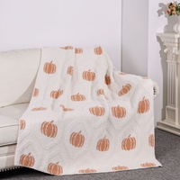 Plaid décoratif élégant et léger pour la maison, non toxique, pour adultes, 50*70, tons neutres