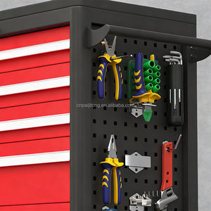 Chariot de rangement d'outils mobile avec roues verrouillables, OEM/ODM, OBM, personnalisable, capacité 540 kg, 7 tiroirs, atelier, <span class=keywords><strong>garage</strong></span>, automobile - Product Image 3