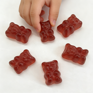 Gummies au safran véganes sans sucre avec logo personnalisé, soutien de l'humeur pour enfants, supplément d'extrait de safran pour la santé du cerveau, des yeux et la concentration des enfants - Product Image 3
