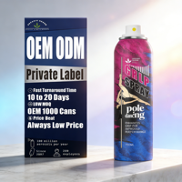 Spray Adhésif Multisports OEM. Efficace pour le padel, le pickleball, les chaussures de basket et les gants de gardien.