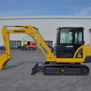 Excavadora original Komatsu de segunda mano, éxito de ventas, miniexcavadora PC56 con horario de trabajo bajo, precio a la venta - Product Image 6