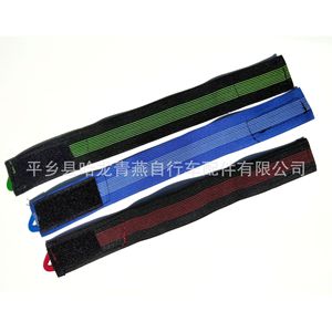 Bicycle Leg Straps Non-Slip <b>Elastic</b> Hook Loop Closure Unisex Cycling Gear - Product Image 3