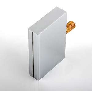 Robinet de lavabo de salle de bain LED à montage mural, cascade, mitigeur de lavabo, laiton, poignée unique avec noyau de valve <span class=keywords><strong>en</strong></span> céramique, grand débit - Product Image 4