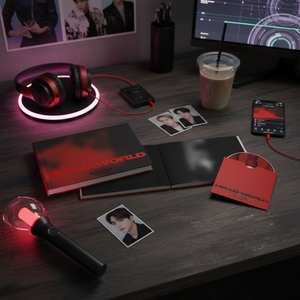 Tarjeta de perfil BAEKHYUN K-Pop Photobook de 80 páginas para el 4. ° mini álbum 'Hello World'-Publicación electrónica - Product Image 3