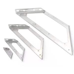 Accesorios de Ferretería Multifuncionales para Muebles con Fijación de Tres Lados, Conectores de Acero Inoxidable Reforzado, Soportes para Estantes - Product Image 1