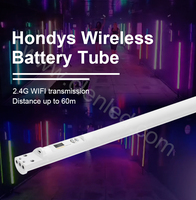 Tubes de batterie sans fil RGBW Pixel DMX wifi contrôle sans fil tube Led pixel lumière de scène