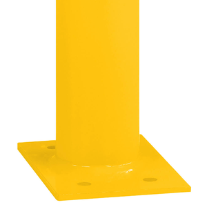 100x65cm Barre de protection contre les chocs Piliers Postes Étagères Zones d'avertissement de sécurité Barrière de collision - Product Image 4