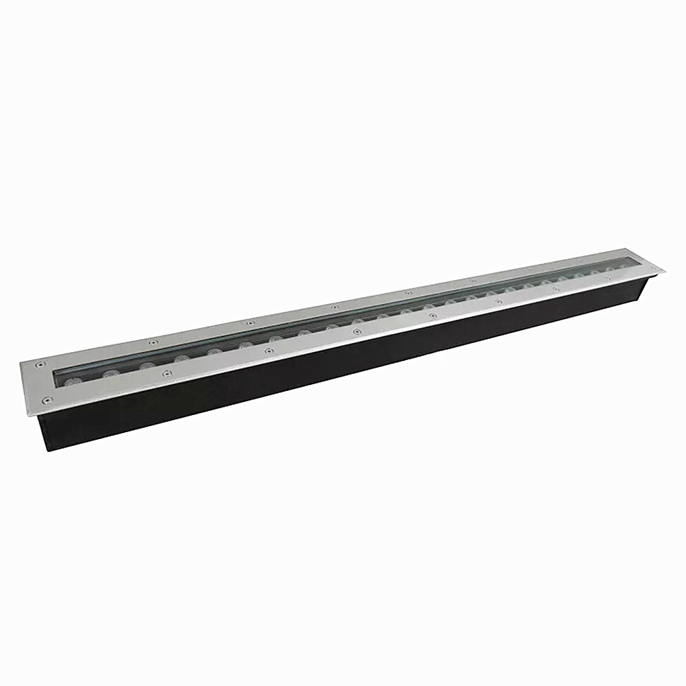 New Style RGB LED IP67 Stainless Steel & Aluminum 24W Dimmable Recessed Landscape Underwater Deck Light for Garden Stair Road