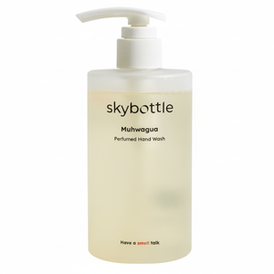 SKYBOTTLE Muhwagua Perfumed Hand Wash 300ml - Korean Floral Scent Moisturizing Gentle Hand <b>Soap</b> for Soft Skin - Product Image 2