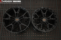 Jantes HADISON personnalisées en alliage forgé et fibre de carbone, avec système Beadlock, 15, 16, 17, 18, 19 pouces, 5x114.3, 5x112, 5x120, pour voitures de course de dragster