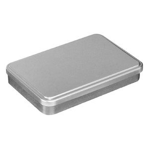 Tuyệt vời cung cấp hình chữ nhật tin Junior cấp thực phẩm 190x125h30mm có thể tái chế trang trí tin Hộp Ăn Trưa massilly France - Product Image 1