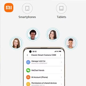 Cámara Inteligente <span class=keywords><strong>Xiaomi</strong></span> <span class=keywords><strong>C200</strong></span> 360 en Stock en EE. UU. °   Cámara de Seguridad con Visión Nocturna Mejorada, Detección Humana con IA, Video Nítido y Claro - Product Image 6