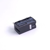 Souris d'ordinateur OMROM Original Japan D2F-F-3-7, micro-interrupteur à bouton-poussoir, 20 millions de clics, 0,74N, DIP-3, noir
