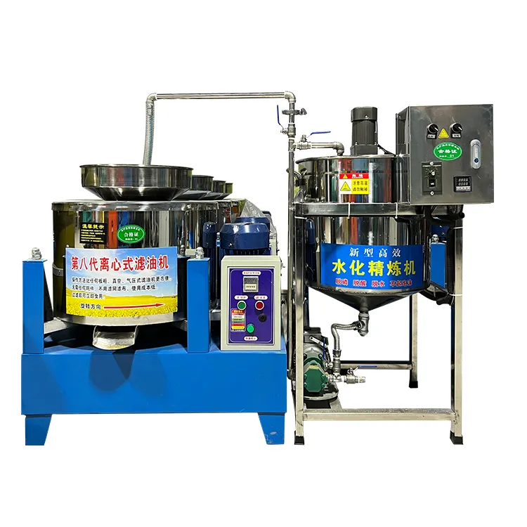Centrífuga automática que cocina la máquina de reciclaje centrífuga industrial esencial del filtro de aceite