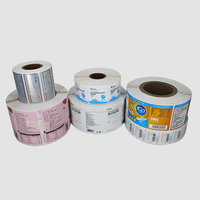 Étiquettes autocollantes en PVC avec logo de marque privée personnalisé de haute qualité avec fabricant de rouleaux d'autocollants étanches