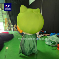 Poupée gonflable de mascotte de modèle de poupée gonflable de décoration d'événement de partie