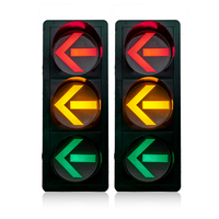 Feux de signalisation routière à LED de haute luminosité de 300 mm (12 pouces) de bonne qualité pour système de signalisation routière intelligent