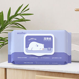 बैक्टीरियोस्टेसिस और बवासीर दमन कच्चे लकड़ी के साथ गीला शौचालय कागज के साथ गीला शौचालय पेपर - Product Image 6