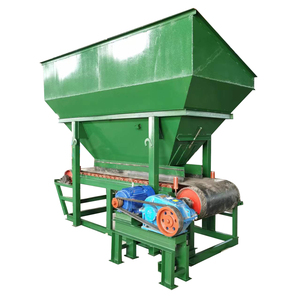 Băng tải điện công nghiệp với Phễu lớn và hệ thống cho ăn tự động Động cơ 11Kw Công suất 380V 5-100tph - Product Image 1