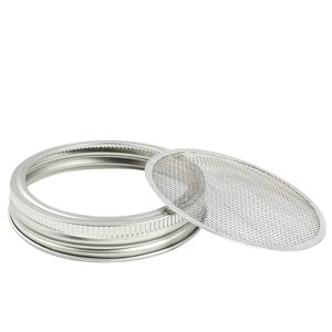 Tapas quirúrgicas de acero inoxidable 304, tapas <span class=keywords><strong>para</strong></span> frascos de boca ancha - Product Image 5