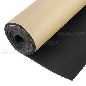 Tapis isolant phonique et thermique en mousse d'aluminium argenté et noir 10mm 6mm pour pare-feu de voiture - Product Image 6