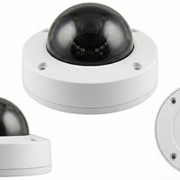 Caméra de Voiture Mini Dôme Intérieure Étanche IP65 Haute Résolution avec Capteur d'Image CCD pour Vue Latérale et Frontale de Bus, Vision Nocturne