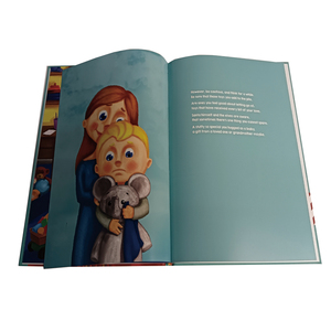Fast Delivery Christmas Santa Claus Give Back <strong>Sack</strong> <strong>Story</strong> Children Book Bedtime Sleeping Book Hardcover Book Printing Services - Product Image 4