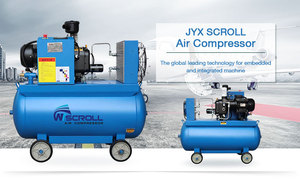 6HP 100L dầu-ít động cơ di chuyển cuối máy nén khí 100L với bể chứa không khí im lặng Máy nén khí cho ngành công nghiệp - Product Image 5