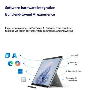 แท็บเล็ต <span class=keywords><strong>Microsoft</strong></span> <span class=keywords><strong>Surface</strong></span> <span class=keywords><strong>Pro</strong></span> 10 <span class=keywords><strong>2</strong></span>-<span class=keywords><strong>in</strong></span>-<span class=keywords><strong>1</strong></span> Ai แล็ปท็อปบางเฉียบรุ่นธุรกิจ Intel Core ultra <span class=keywords><strong>7</strong></span> 16GB RAM + SSD 512GB ใหม่ Wi-Fi - Product Image 6