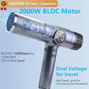 Sèche-cheveux de qualité, sèche-cheveux ionique, sèche-cheveux professionnel à grande vitesse avec buse magnétique pour voyage à domicile femme <span class=keywords><strong>homme</strong></span> - Product Image 2