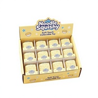 Jouets de simulation en blocs de construction, en forme de pomme de terre croustillante, de maïs, d'arachides, de pudding, jouets en caoutchouc souple et parlant, jouets anti-stress et de décompression