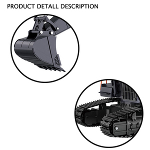 Escavatore Telecomandato 1:14 Modello in Lega 22 Canali <span class=keywords><strong>RC</strong></span> Hobby Toy - Product Image 4