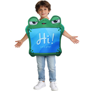 Manyusha Lilypad <b>Frog</b> Costume Kids Halloween Cosplay Toy Story Outfit Printed Cartoon <b>Suit</b> Spring 2026 - Product Image 2